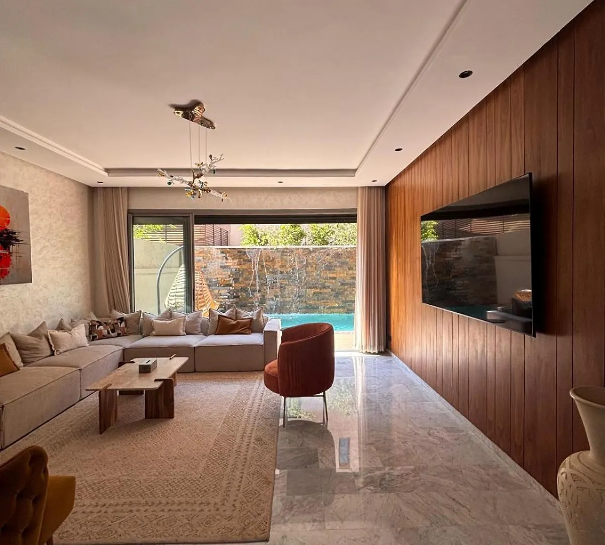 Вилла Sumptuous Family Villa, Pool, 4 Suites Марракеш