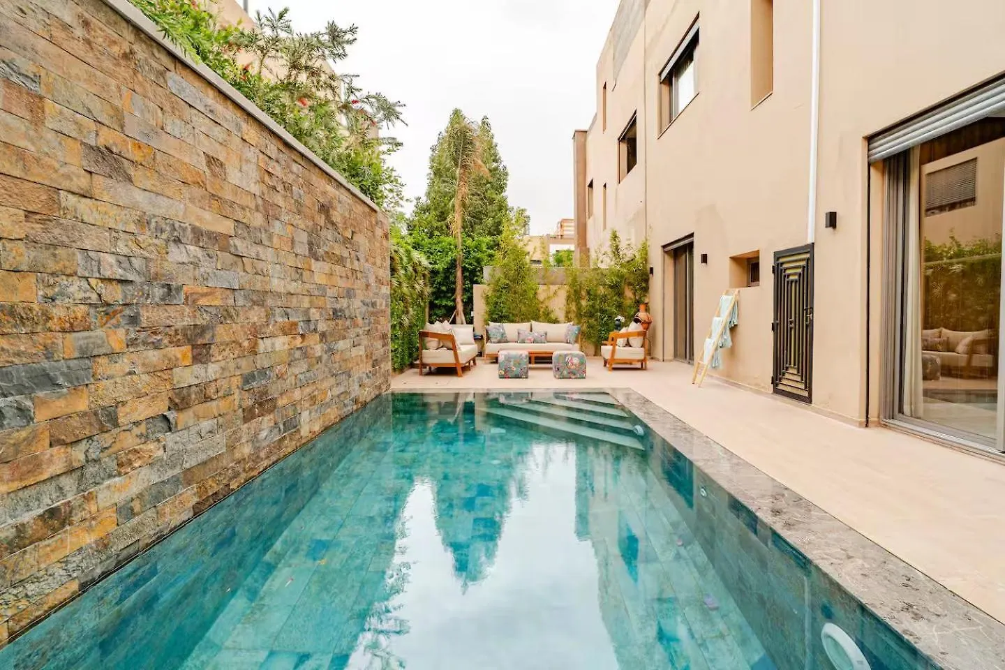 Вилла Sumptuous Family Villa, Pool, 4 Suites Марракеш Марокко